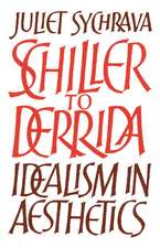 Schiller to Derrida: Idealism in Aesthetics