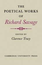 The Poetical Works of Richard Savage