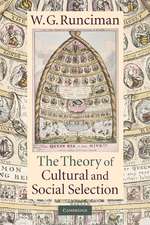 The Theory of Cultural and Social Selection