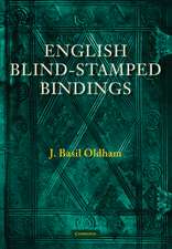 English Blind Stamped Bindings