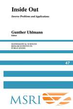 Inside Out: Inverse Problems and Applications