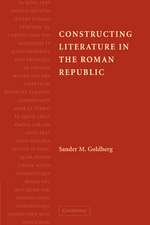 Constructing Literature in the Roman Republic