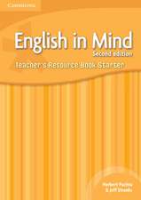 English in Mind Starter Level Teacher's Resource Book