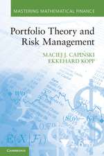 Portfolio Theory and Risk Management