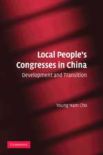 Local People's Congresses in China: Development and Transition