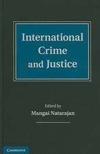 International Crime and Justice