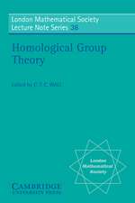 Homological Group Theory