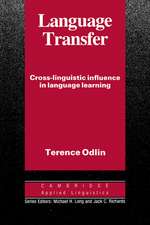 Language Transfer: Cross-Linguistic Influence in Language Learning