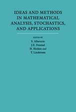 Ideas and Methods in Mathematical Analysis, Stochastics, and Applications: Volume 1: In Memory of Raphael Høegh-Krohn