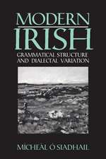 Modern Irish: Grammatical Structure and Dialectal Variation