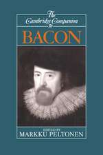 The Cambridge Companion to Bacon