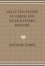 Selected Papers in Greek and Near Eastern History