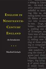 English in Nineteenth-Century England