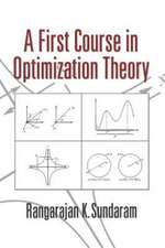 A First Course in Optimization Theory