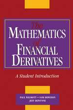 The Mathematics of Financial Derivatives: A Student Introduction