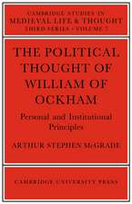 The Political Thought of William Ockham