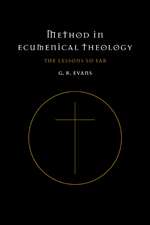 Method in Ecumenical Theology