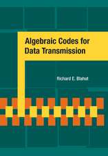 Algebraic Codes for Data Transmission