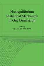 Nonequilibrium Statistical Mechanics in One Dimension