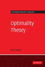 Optimality Theory