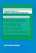 Information Seeking in Electronic Environments