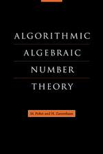 Algorithmic Algebraic Number Theory