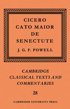 Cicero: Cato Maior de Senectute