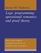 Logic Programming: Operational Semantics and Proof Theory