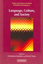 Language, Culture, and Society: Key Topics in Linguistic Anthropology