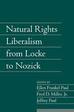 Natural Rights Liberalism from Locke to Nozick: Volume 22, Part 1