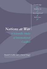 Nations at War: A Scientific Study of International Conflict