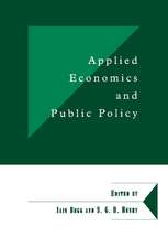 Applied Economics and Public Policy