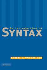 An Introduction to Syntax