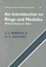 An Introduction to Rings and Modules