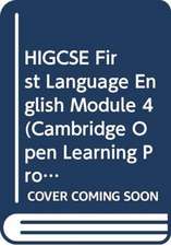 HIGCSE First Language English Module 4