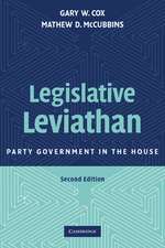 Legislative Leviathan: Party Government in the House