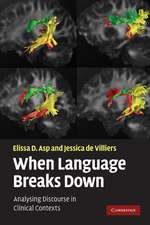 When Language Breaks Down: Analysing Discourse in Clinical Contexts