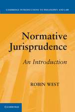 Normative Jurisprudence: An Introduction