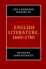 The Cambridge History of English Literature, 1660–1780