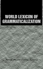 World Lexicon of Grammaticalization