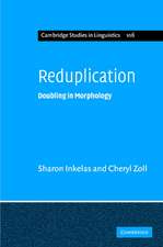 Reduplication: Doubling in Morphology