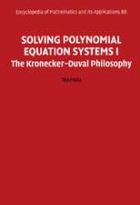 Solving Polynomial Equation Systems I