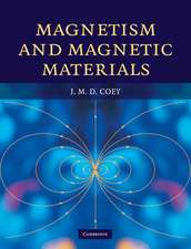 Magnetism and Magnetic Materials