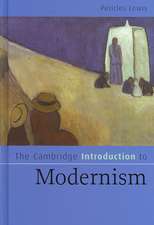 The Cambridge Introduction to Modernism