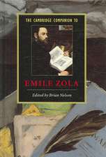 The Cambridge Companion to Zola