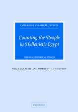 Counting the People in Hellenistic Egypt: Volume 2, Historical Studies