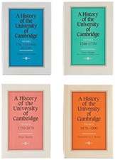 A History of the University of Cambridge 4 Volume Hardback Set