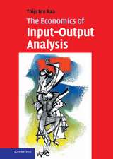 The Economics of Input-Output Analysis