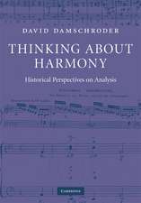 Thinking about Harmony: Historical Perspectives on Analysis