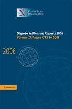 Dispute Settlement Reports 2006: Volume 11, Pages 4719–5084